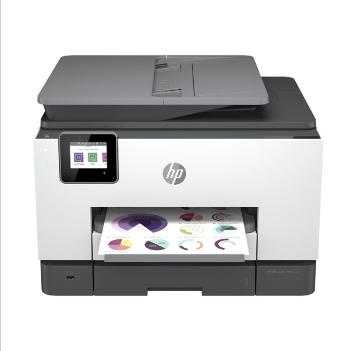 HP OfficeJet Pro 9022e All in One Inkjet Printer Multifunction with Fax - Color - Ink