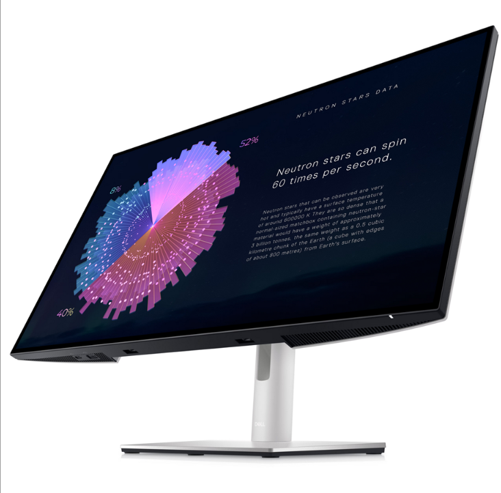 27" Dell UltraSharp U2722DE - 2560x1440 (QHD) - IPS - 90W USB-C HUB - 5 ms - Screen