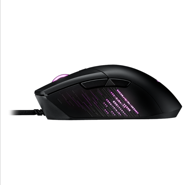 ASUS ROG Gladius III - Gaming mouse - Optic - 7 buttons - Black with RGB light