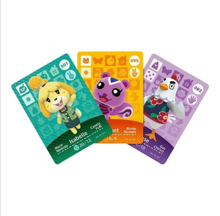 Nintendo amiibo Card: Animal Crossing: Happy Home Designer amiibo Card Pack - Series 1