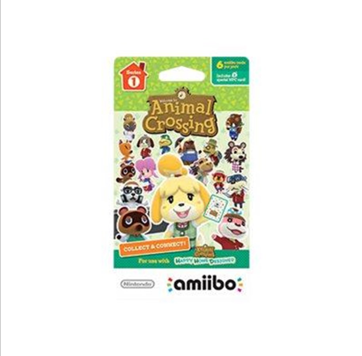 Nintendo amiibo Card: Animal Crossing: Happy Home Designer amiibo Card Pack - Series 1