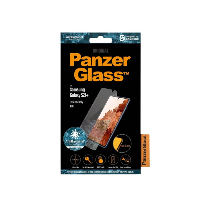 PanzerGlass Samsung Galaxy S21+ Case Friendly TPU