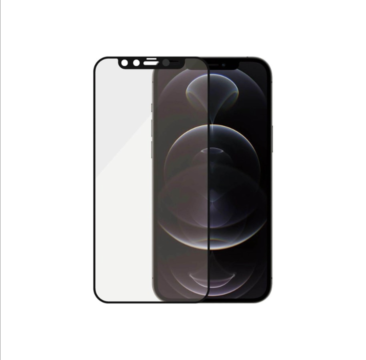 حافظة PanzerGlass لهاتف Apple iPhone 12 / 12 Pro CamSlide سهلة الاستخدام - أسود