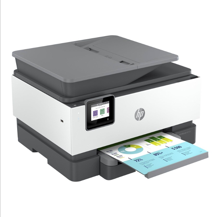 HP Officejet Pro 9012e 多功能一体式喷墨打印机（带传真）- 彩色 - 墨水