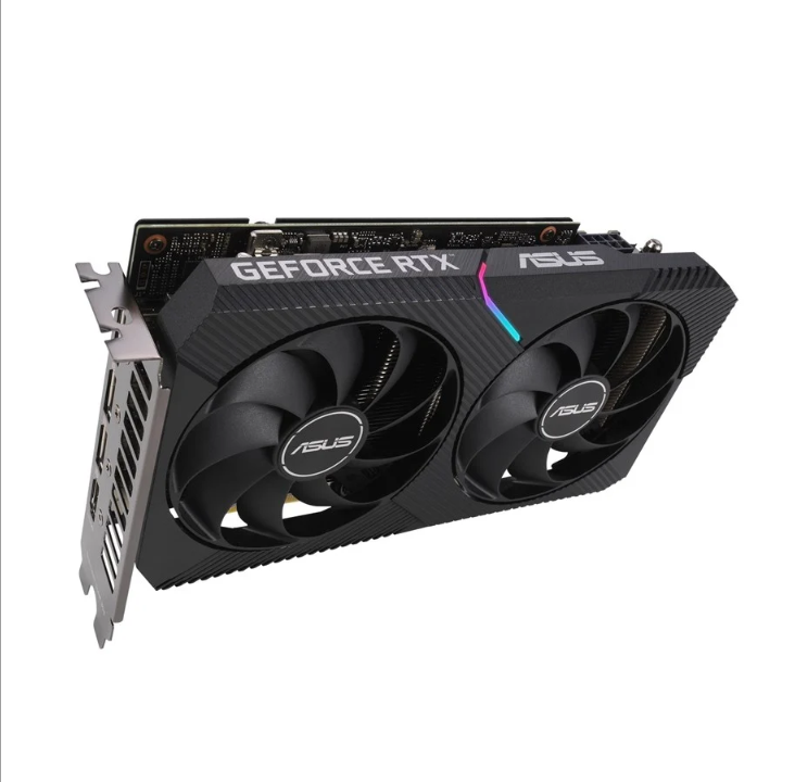 ASUS GeForce RTX 3060 Ti DUAL MINI OC V2 LHR - 8GB GDDR6 RAM - Graphics card