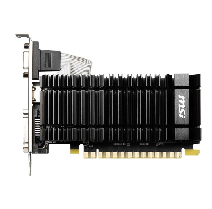 MSI GeForce GT 730 Low Profile - 2GB GDDR3 RAM - Graphics card