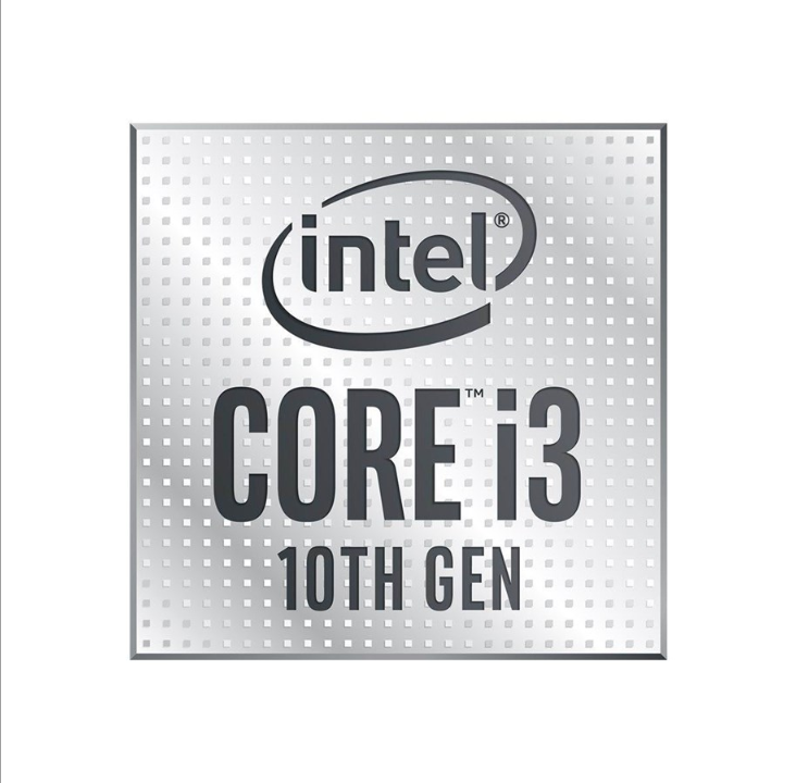 معالج Intel Core i3 10320 / 3.8 جيجا هرتز - 4 مراكز - 3.8 جيجا هرتز - Intel LGA1200 - مجمع (بدون مبرد)