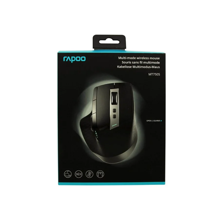 RAPOO MT750S - Mouse - Optic - Silver