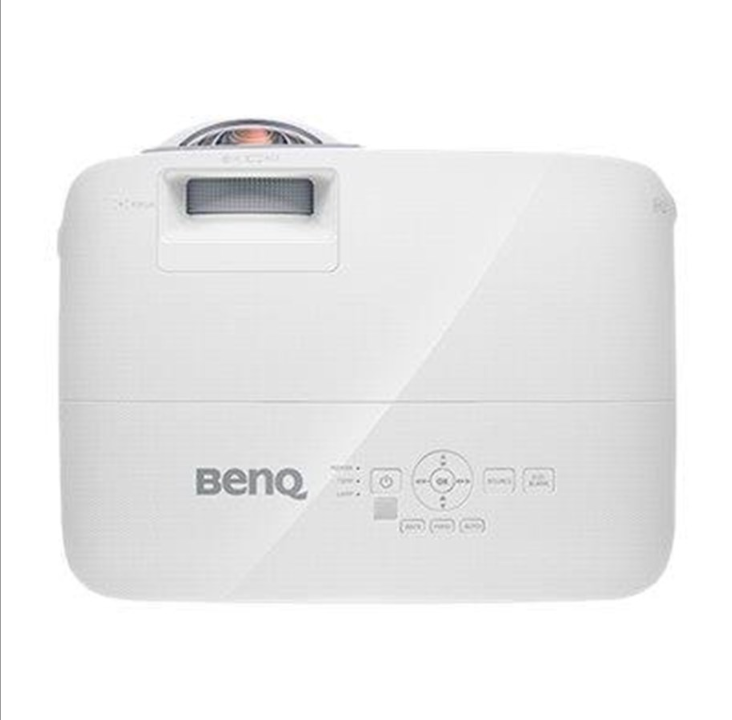 BenQ Projector MW809STH - DLP projector - short-throw - portable - 3D - 1280 x 800 - 3600 ANSI lumens