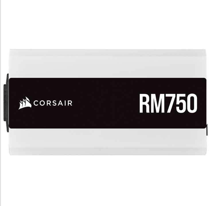 Corsair RM750 白色 (2021) 电源 - 750 瓦 - 140 毫米 - 80 Plus 金牌证书