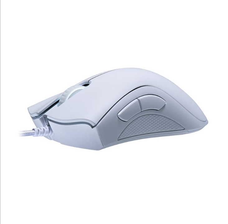 Razer DeathAdder Essential - White - Gaming mouse - Optic - 5 buttons - White