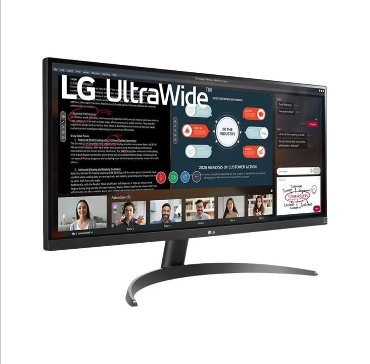 29" LG 29WP500-B - 2560x1080 - 75Hz - IPS - HDR10 - 5 ms - Screen