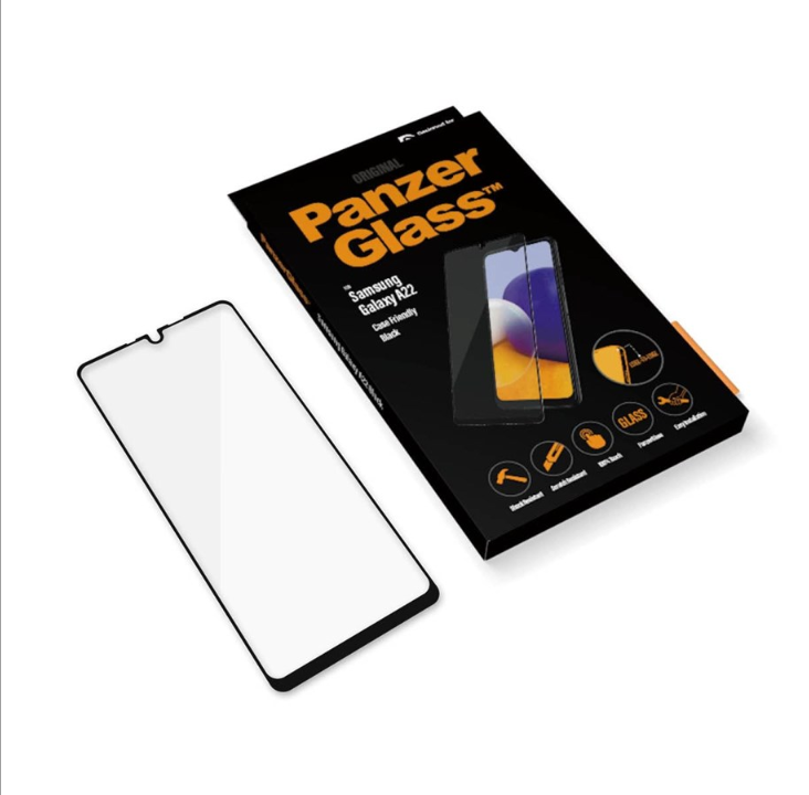PanzerGlass Samsung Galaxy A22 Case Friendly - Black