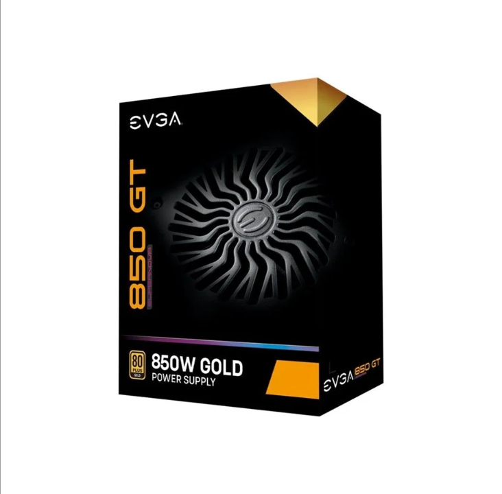 EVGA SuperNOVA 850 GT power supply - 850 Watt - 135 mm - 80 Plus Gold certificate