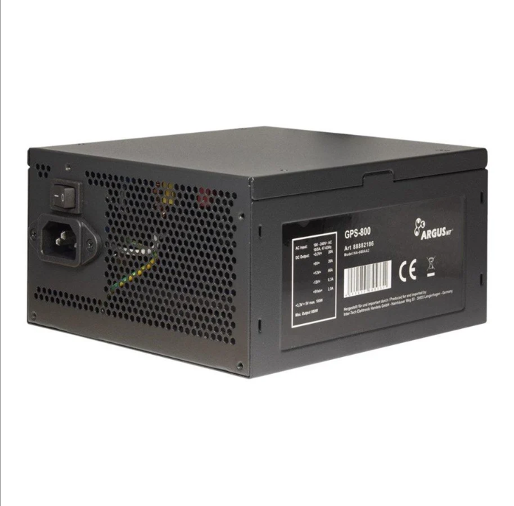 Inter-Tech Argus GPS-800 power supply - 800 Watt - 140 mm - 80 Plus Gold certificate