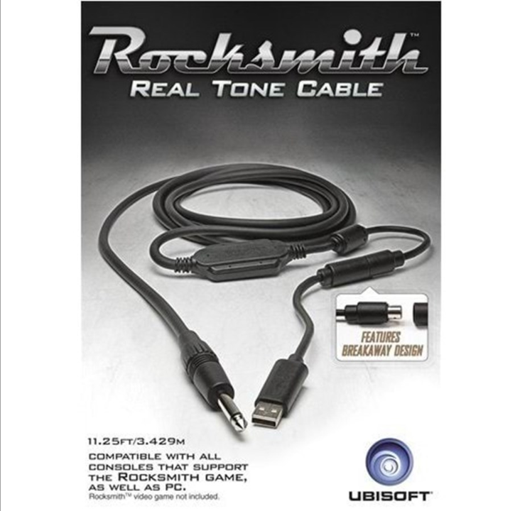 Ubisoft Rocksmith Real Tone Cable for PC PS3 PS4 & Xbox 360 - Accessories for game console - Sony PlayStation 4