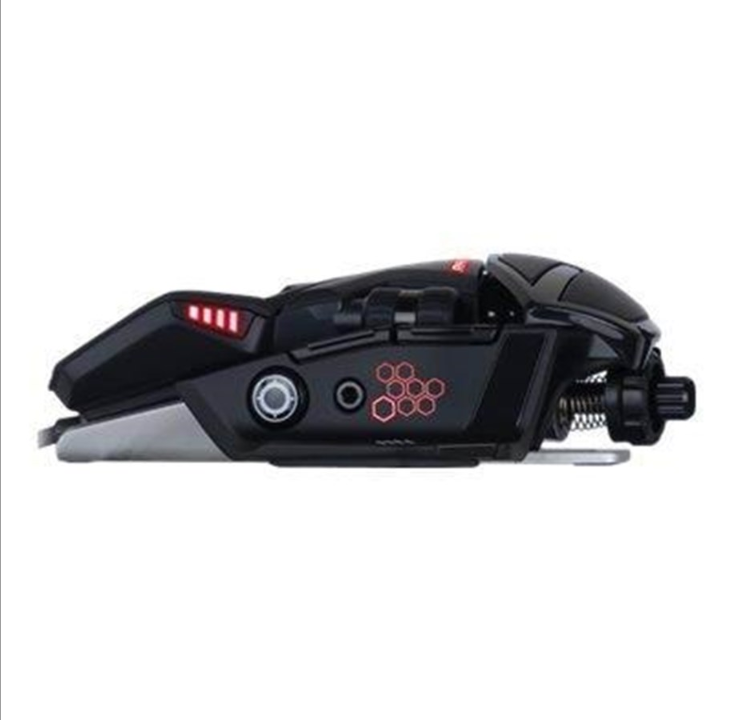 Mad Catz RAT 6 + Optical Gaming mouse - Gaming mouse - Optic - 11 buttons - Black