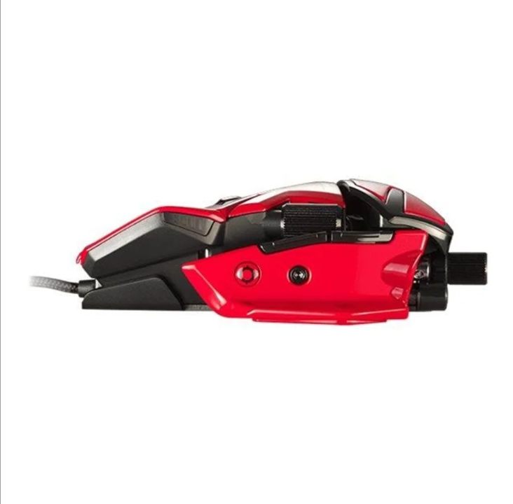 Mad Catz RAT 8+ ADV Optical Gaming Mouse, Red - Gaming mouse - Optic - 11 buttons - Red *DEMO*