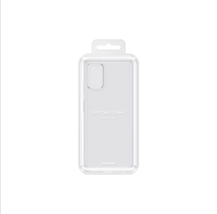 Samsung Galaxy A03s Soft Clear Cover - Transparent