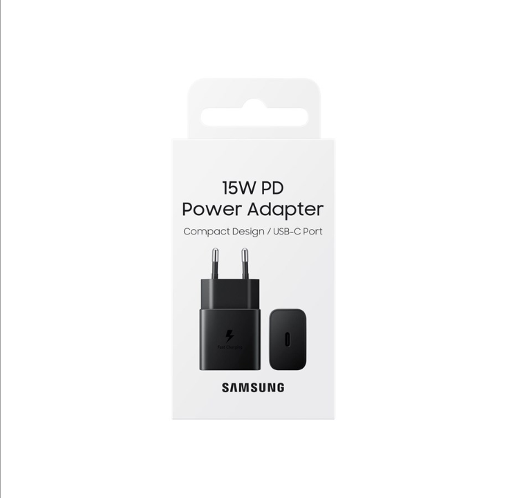 Samsung 15W USB-C Power Adapter - Black