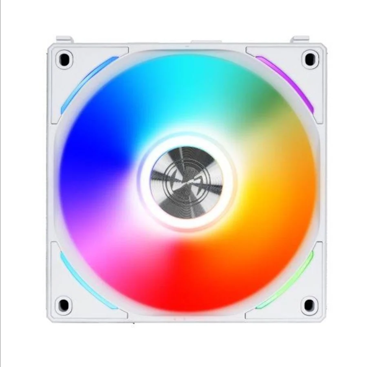 Lian Li UNI FAN AL120 (3-pack) - Chassis fan - 120mm - White with RGB light - 28 dBA