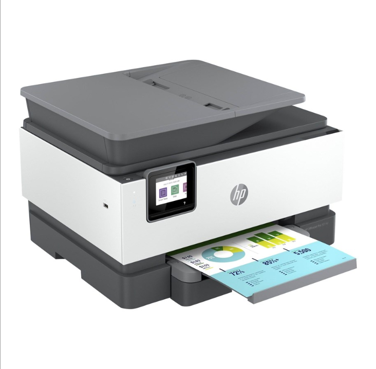 طابعة HP OfficeJet Pro 9014e الكل في واحد نافثة للحبر متعددة الوظائف مع فاكس - ملونة - حبر