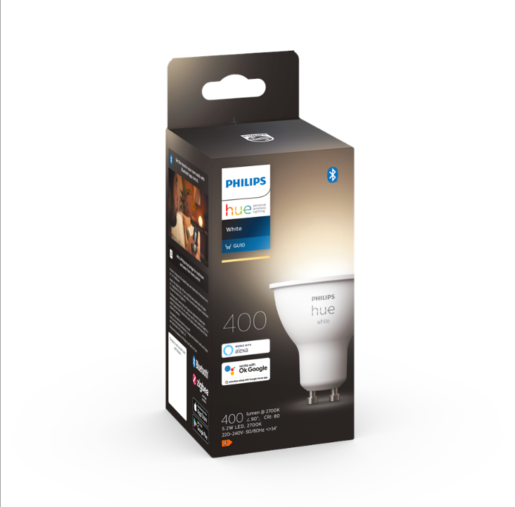 Philips Hue White Gu10 Spotlight - 1-Pack