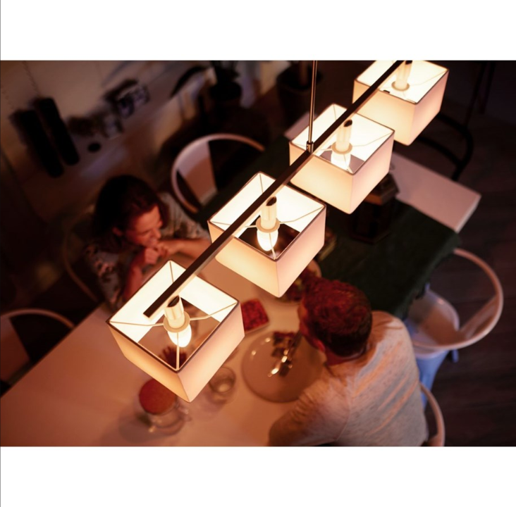 Philips Hue White E14 B39 Chandelier - 2-Pack