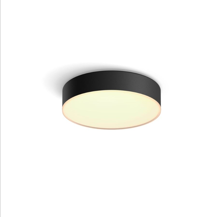 Philips Hue Enrave Small Ceiling Light - Black