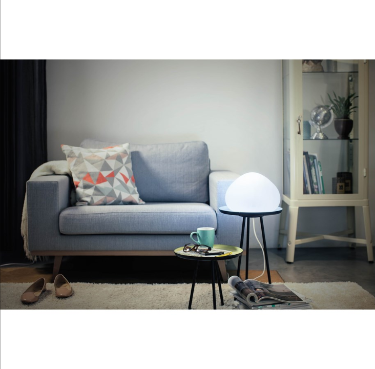 Philips Hue WellNer Table Lamp - White - With Dimmer Switch