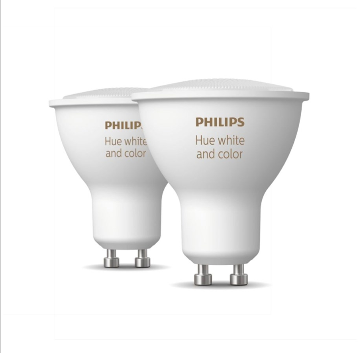 Philips Hue Color Gu10 Spotlight - 2-Pack