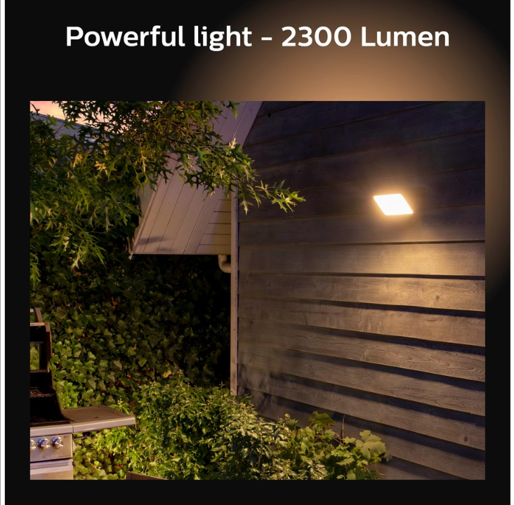 Philips Hue Welcome Outdoor floodlight - Black