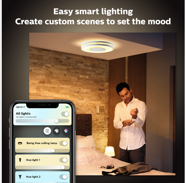 Philips Hue Being Ceiling Light - White