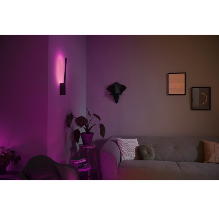 Philips Hue Liane Wall Lamp - Black