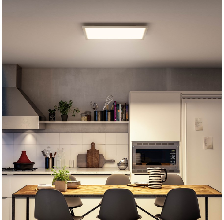 Philips Hue Aurelle Large Square Ceiling Panel - White