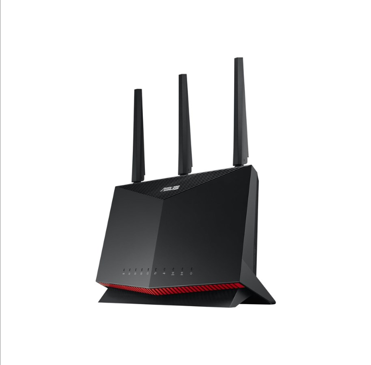 华硕 RT-AX86S AX5700 双频 WiFi 6 游戏路由器 PS5 兼容 - 无线路由器 Wi-Fi 6