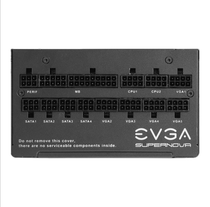 EVGA SuperNOVA 1000 G6 power supply - 1000 Watt - 135 mm - 80 Plus Gold certificate