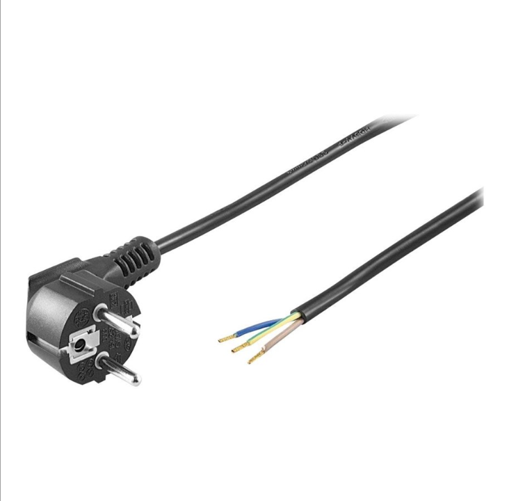 Pro Angle Power cable for confectionery 2 m black