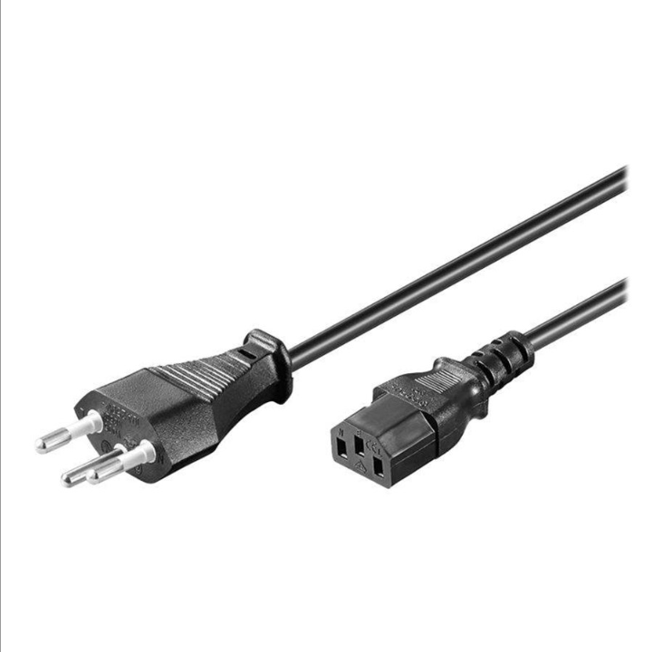 Pro Power supply cord Switzerland 2 m black