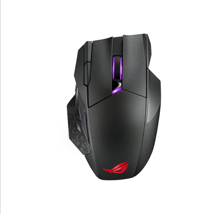 ASUS ROG Spatha X - Gaming mouse - Optic - 12 buttons - Black with RGB light