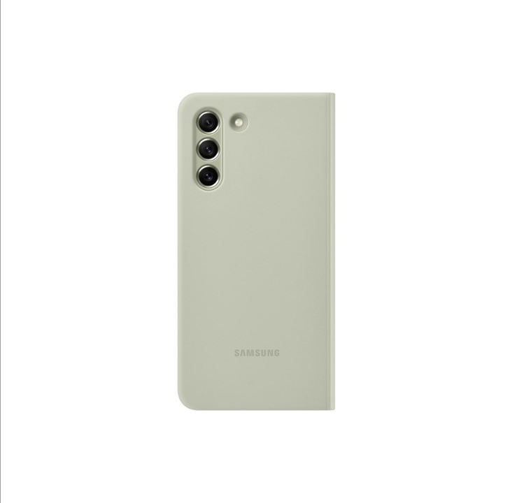 Samsung Galaxy S21 FE Smart Clear View Cover - Olive Green