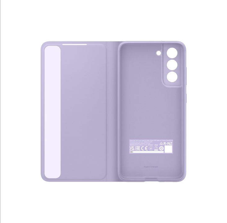 Samsung Galaxy S21 FE Smart Clear View Cover - Lavender