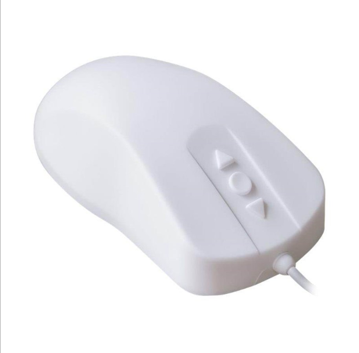 Cherry Active Key AK-PMH12 - mouse - USB - white - Mouse - Optic - 5 buttons - White