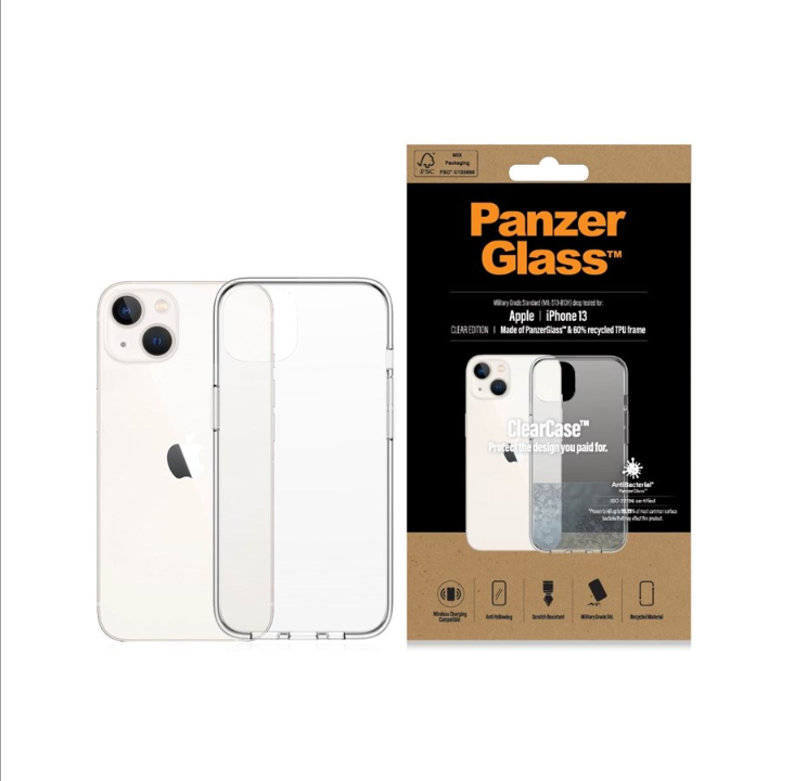 PanzerGlass Apple iPhone 13 AntiBacterial ClearCase