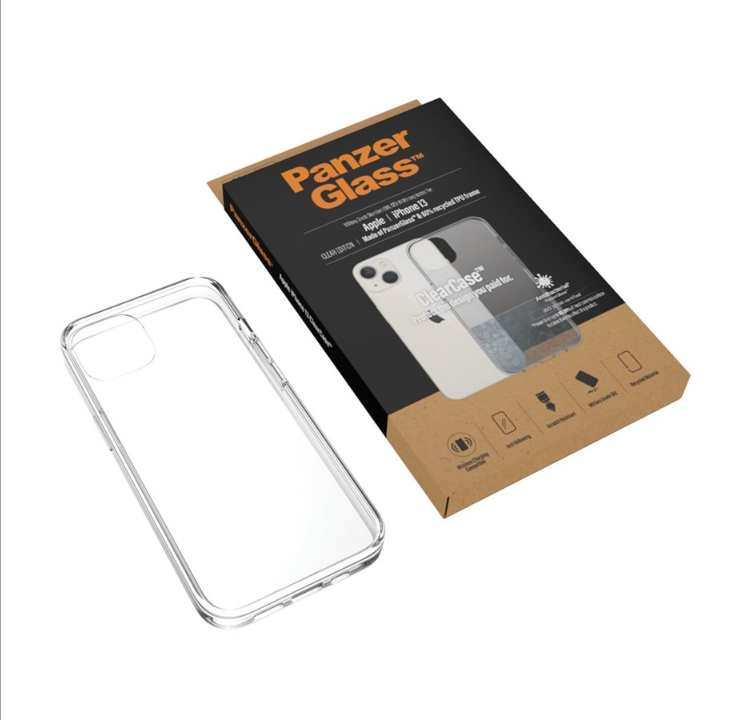 PanzerGlass Apple iPhone 13 AntiBacterial ClearCase