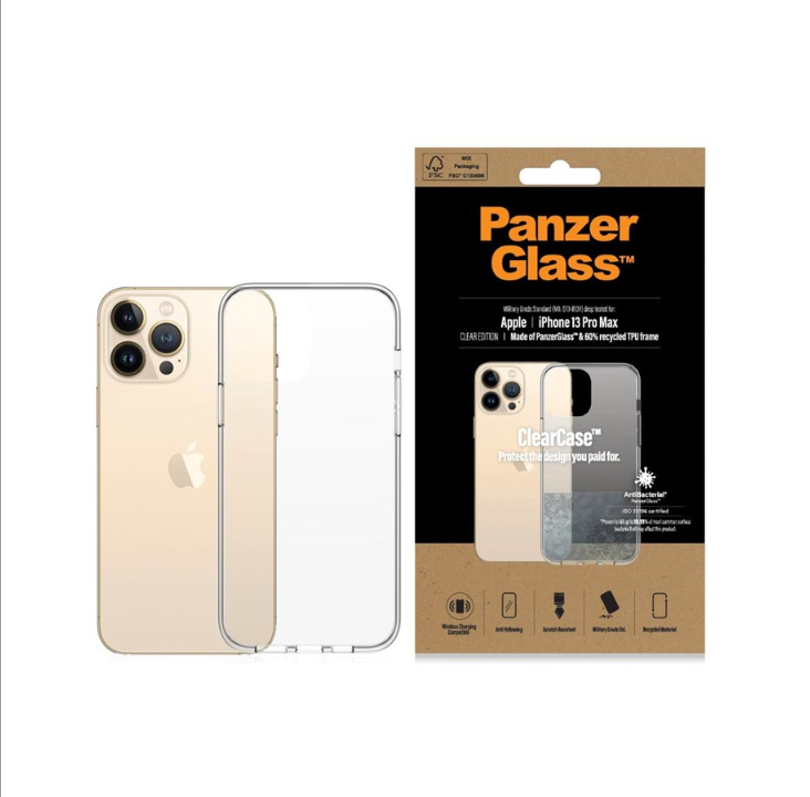 PanzerGlass Apple iPhone 13 Pro Max AntiBacterial ClearCase