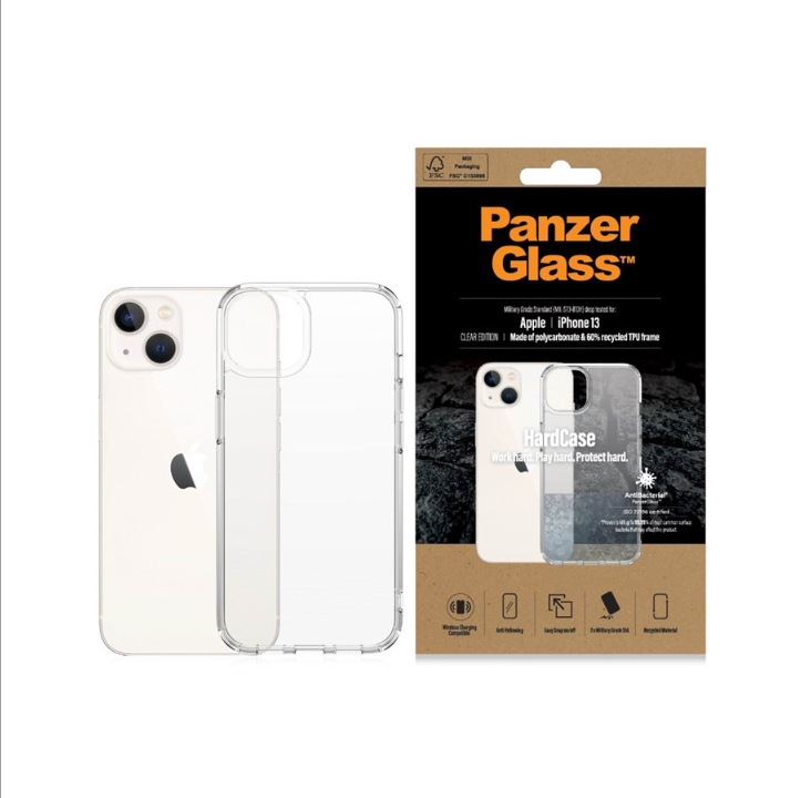 PanzerGlass Apple iPhone 13 AntiBacterial HardCase