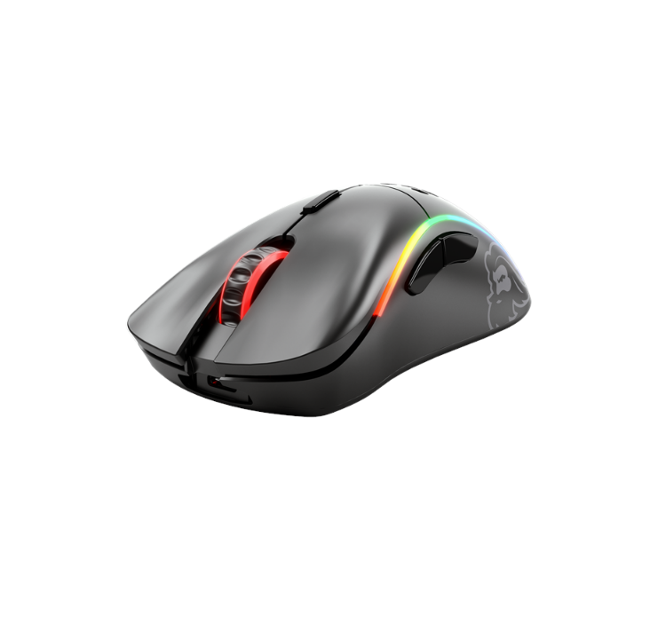 Glorious Model D Wireless - Matte Black - Gaming mouse - Optic - 6 buttons - Black with RGB light