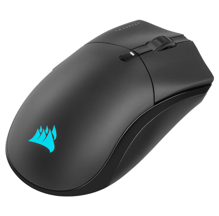 Corsair Saber RGB Pro Champion Wireless - Gaming mouse - Optic - 7 buttons - Black with RGB light