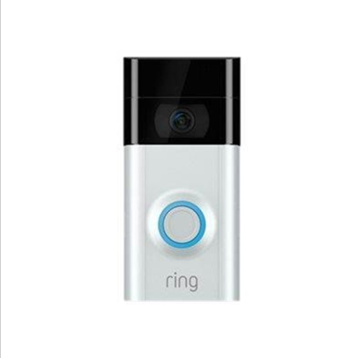 Ring Video Doorbell 2 - Satin Nickel